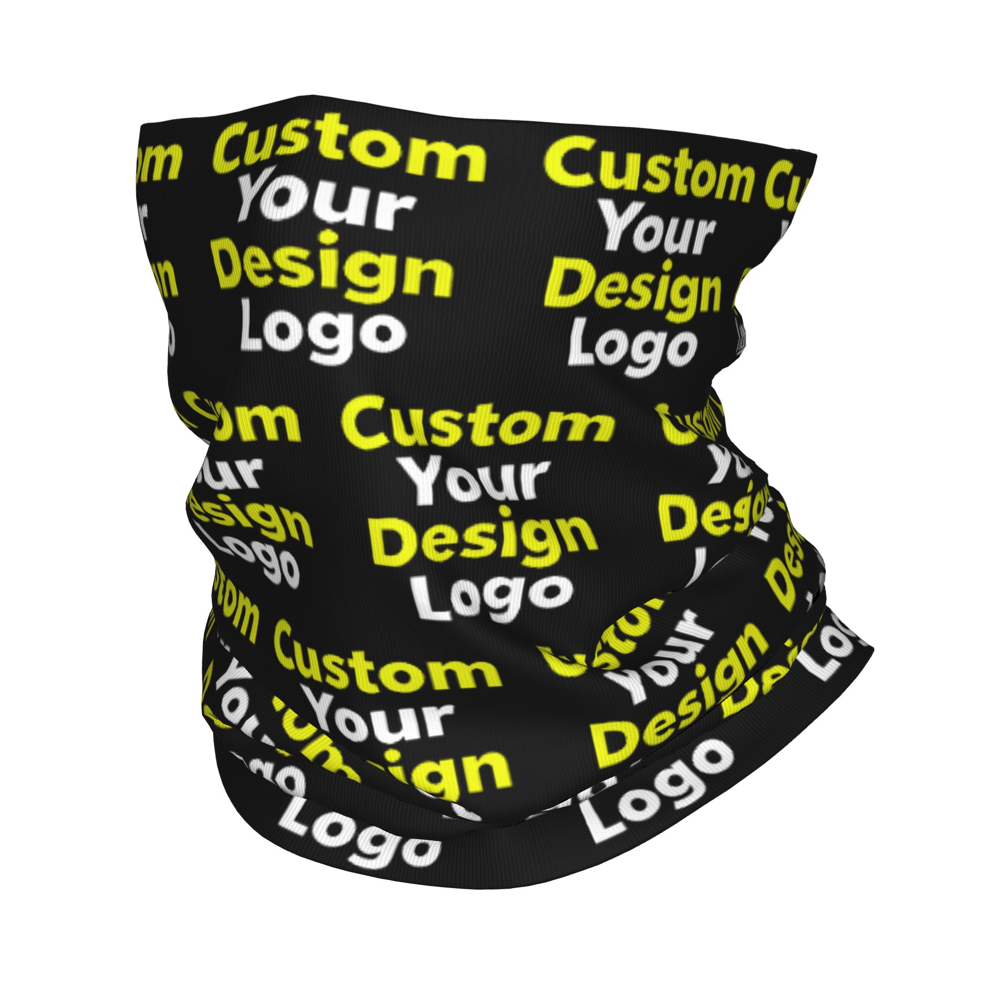 Women Fashion Logo Design - ผ้าพันคอแบบมีโลโก้ตามสั่ง ออกแบบเองได้ สำหรับเดินป่า ปั่นจักรยาน ผู้หญิง ผู้ชาย