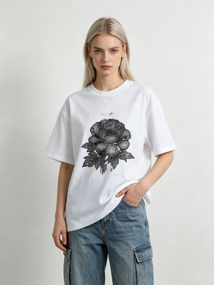 Women'S Fashion Market Size - เสื้อยืดผู้หญิง ทรงทันสมัย ขนาดมาตรฐาน ดีไซน์ปรับปรุงใหม่ แฟชั่นปัจจุบัน ทรงพอดีตัว