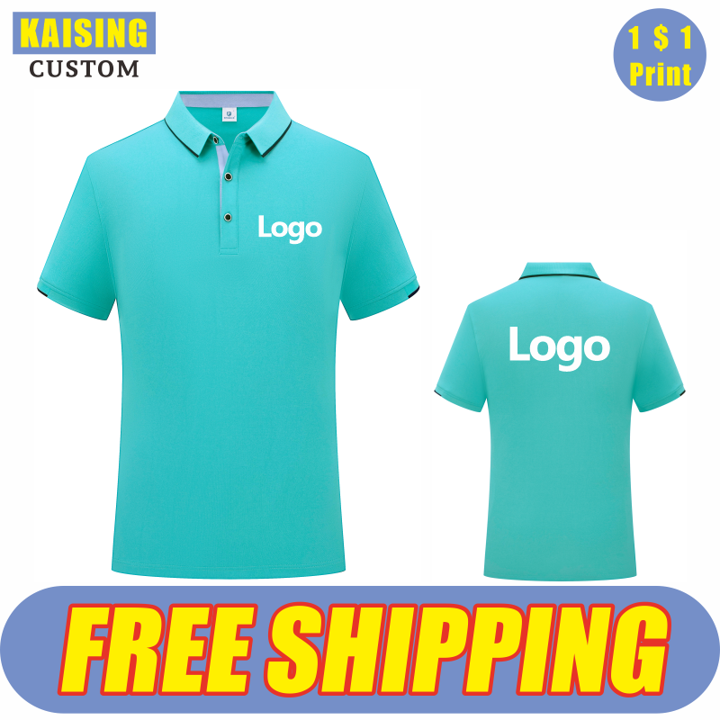 Women Fashion Logo Design - KAISING 12สีใหม่แฟชั่นเสื้อโปโลโลโก้พิมพ์ส่วนบุคคลบริษัทออกแบบยี่ห้อเย็บปักถักร้อยเสื้อในช่วงฤดูร้อนสำหรับผู้ชายและผู้หญิง Cl