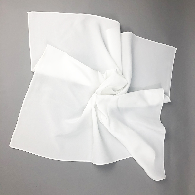 Women'S Fashion Essentials - 2020 ใหม่ผู้หญิงผ้าพันคอผ้าไหมสแควร์คอ Shawls เลดี้สีขาวผ้าพันคอผม Kerchief สำหรับ