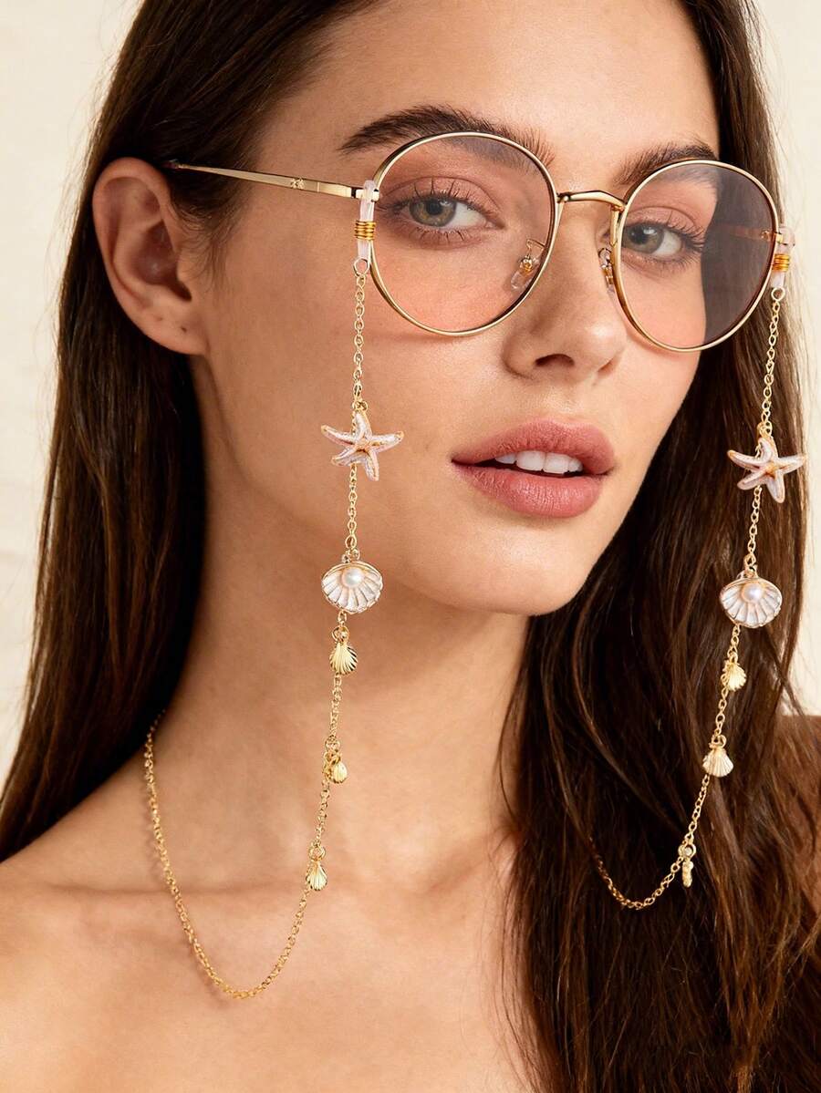 1 ชิ้น สายคล้องแว่นตาลายปลาดาว - Women'S Fashion Essentials บทวิจารณ์และราคา