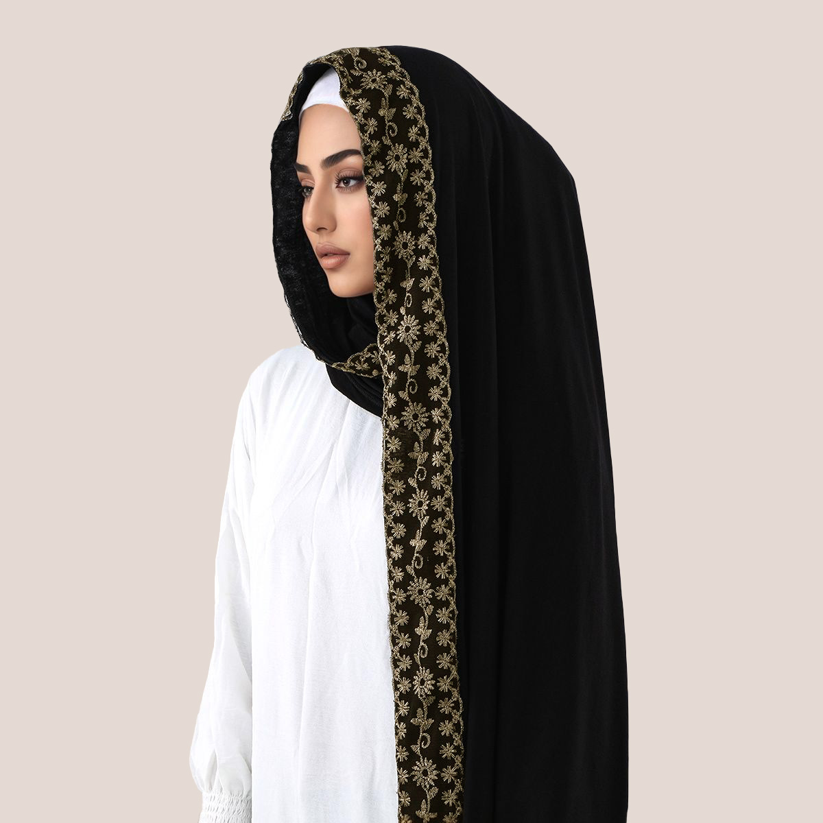 ผ้าคลุมศีรษะมุสลิมแบบยาว ผ้าฝ้ - Women'S Fashion Headbands บทวิจารณ์และราคา