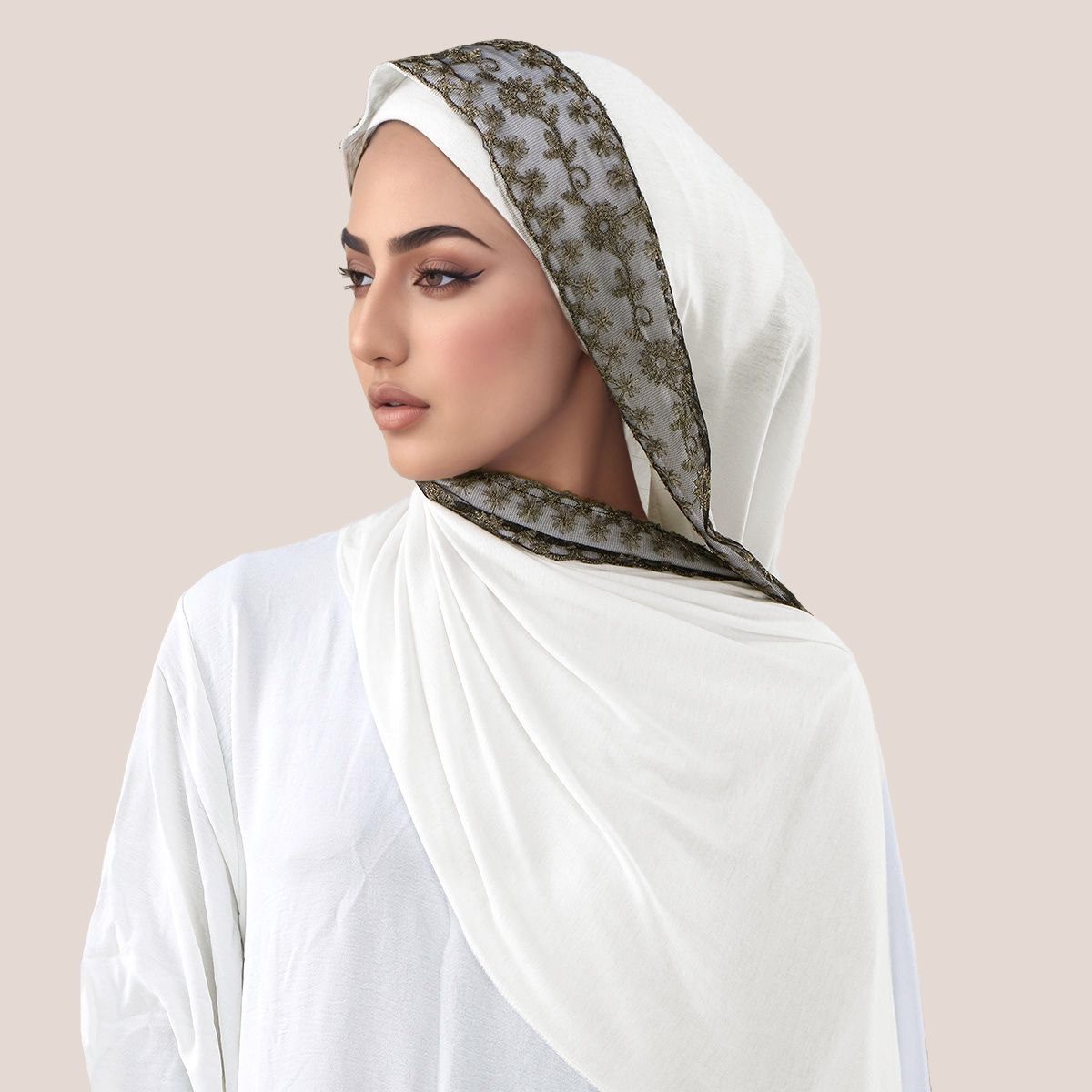 ผ้าคลุมศีรษะมุสลิมแบบยาว ผ้าฝ้ - Women'S Fashion Headbands บทวิจารณ์และราคา