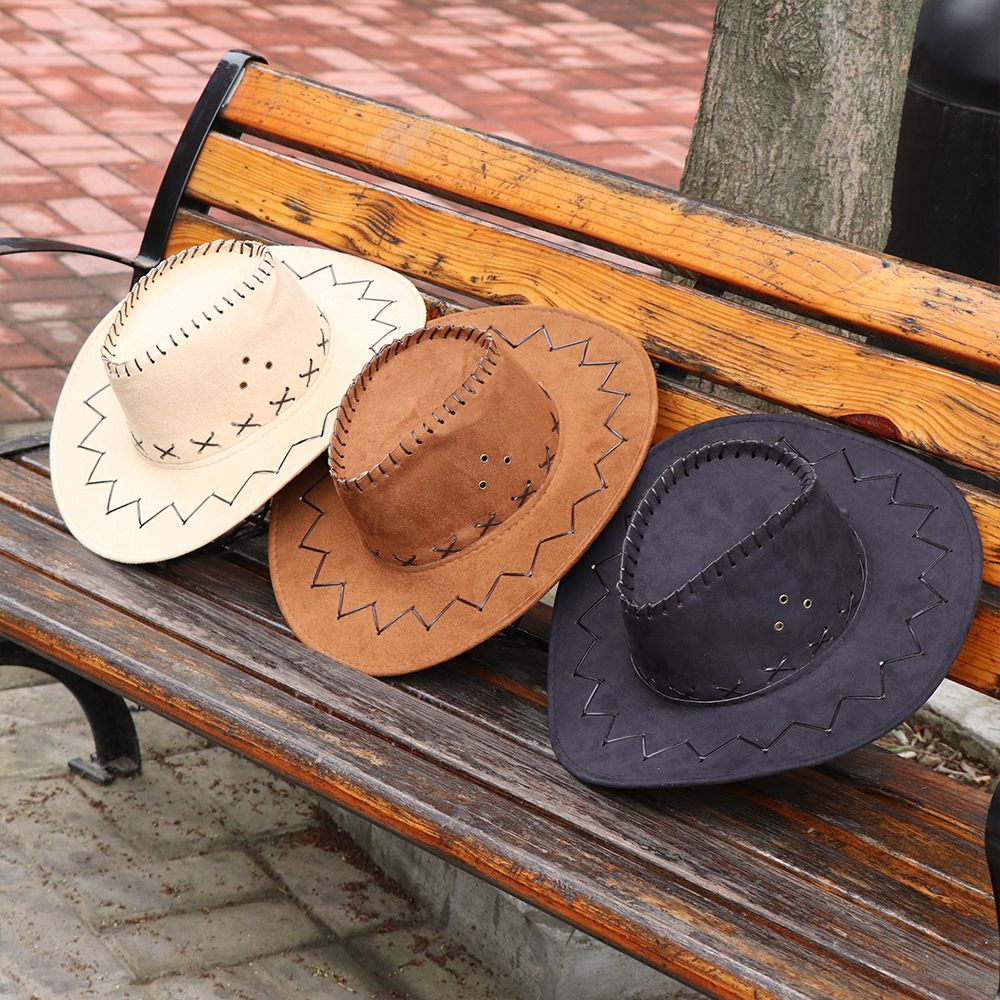 หมวกคาวบอยยูนิเซ็กส์หมวกคาวบอย - Women'S Fashion Wild West บทวิจารณ์และราคา