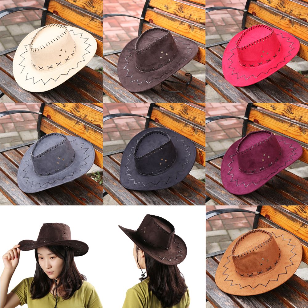 หมวกคาวบอยยูนิเซ็กส์หมวกคาวบอย - Women'S Fashion Wild West บทวิจารณ์และราคา