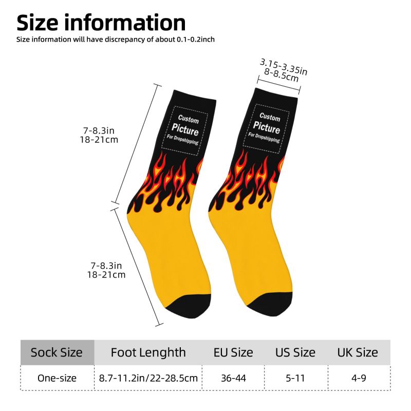 ถุงเท้าลายโลโก้รูปภาพส่วนตัว อ - Women Fashion Logo Design บทวิจารณ์และราคา