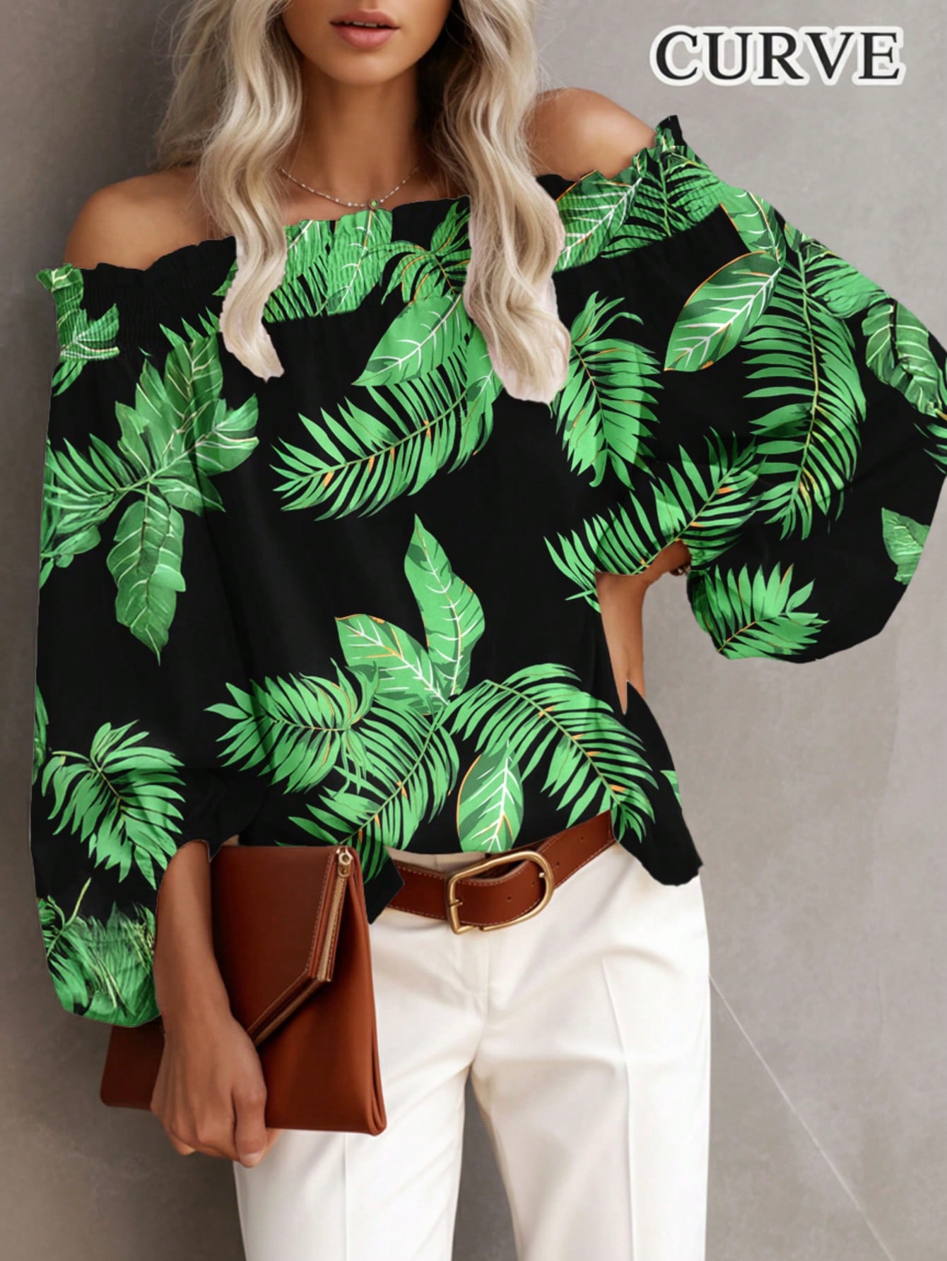 เสื้อเบลาส์แฟชั่นไซส์ใหญ่สำหรั - Women'S Fashion Essentials บทวิจารณ์และราคา