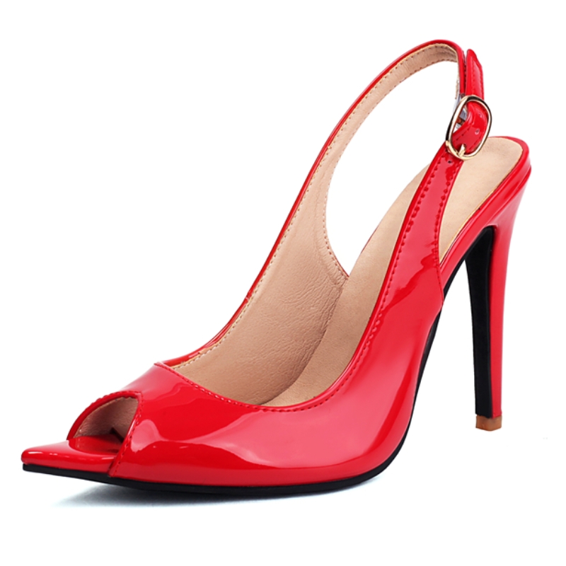เซ็กซี่สีแดงผู้หญิงรองเท้าแตะฤ - Women'S Fashion Trends 2025 บทวิจารณ์และราคา