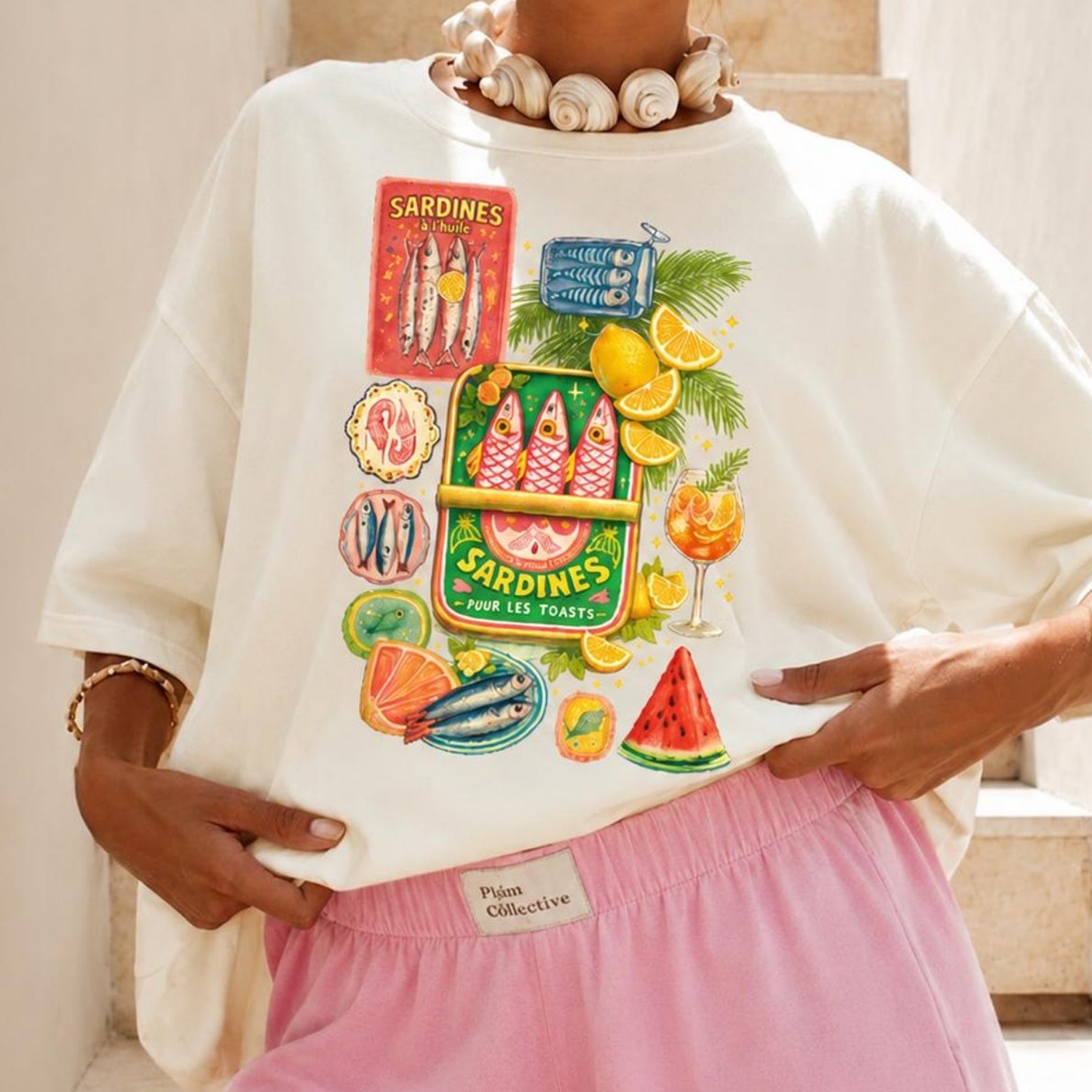 เสื้อเชิ้ตผู้หญิงลายปลาซาร์ดีน - Women'S Fashion Market Size บทวิจารณ์และราคา