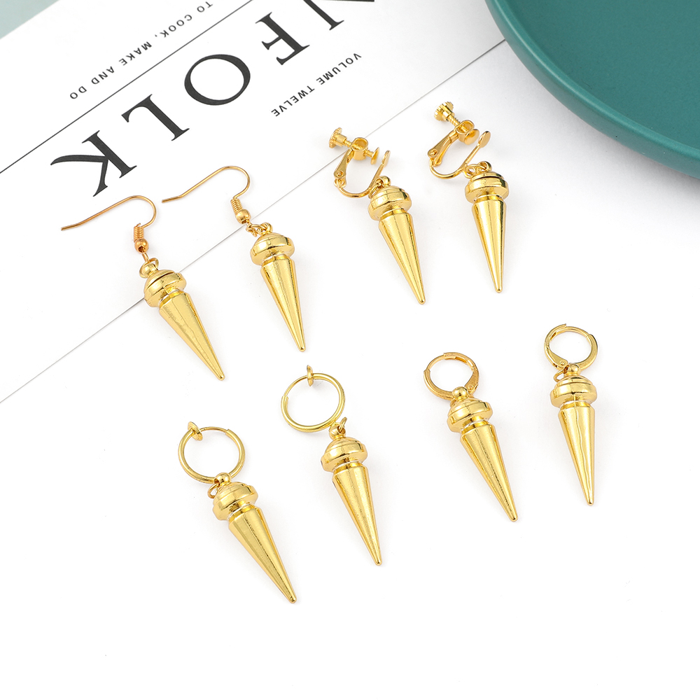 ต่างหูแฟชั่นสไตล์อนิเมะสีทอง ด - Women Fashion Hub บทวิจารณ์และราคา