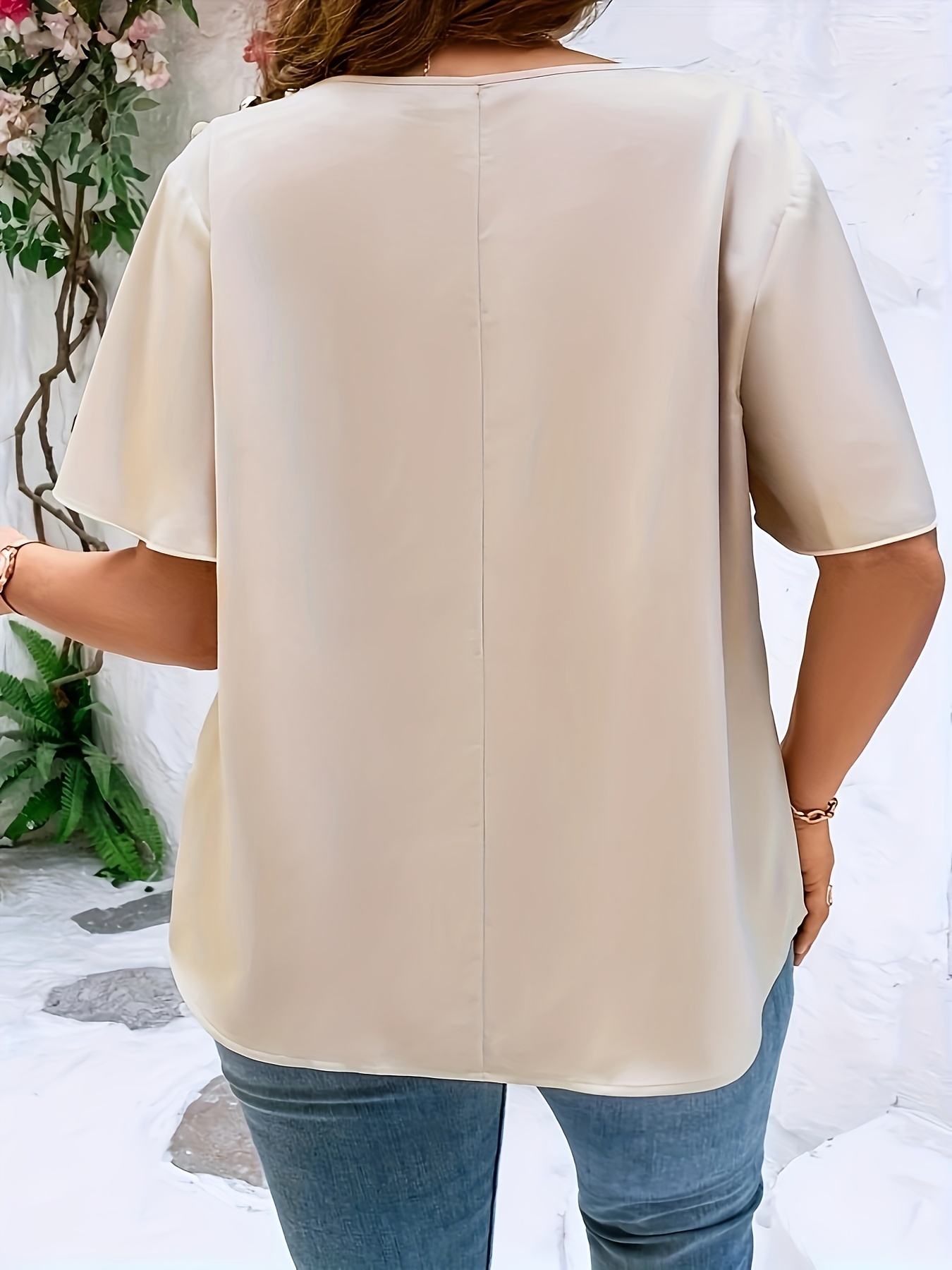 Plus SizeTemperament เสื้อลําล - Women'S Fashion Essentials บทวิจารณ์และราคา