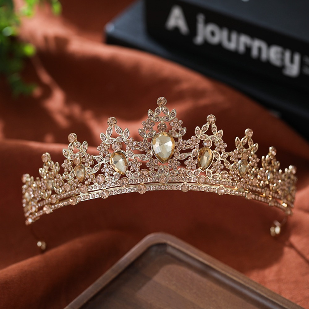 มงกุฎเจ้าสาวแบบวินเทจประดับใบไ - Women'S Fashion Headbands บทวิจารณ์และราคา