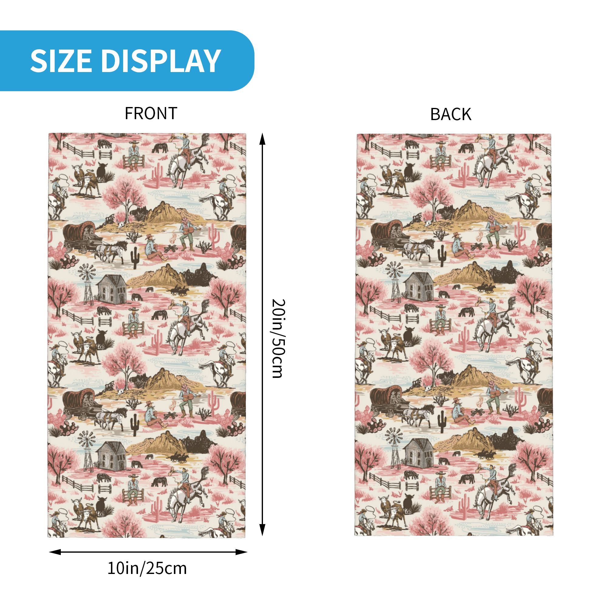 ผ้าพันคอแบบคาวบอยสไตล์ตะวันตก  - Women'S Fashion Wild West บทวิจารณ์และราคา